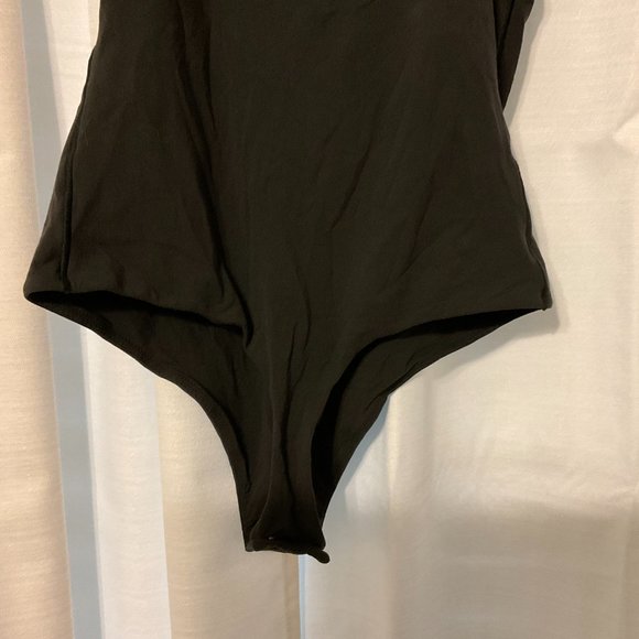 Skims Bodysuit S Black Thong Sleeveless - Picture 6 of 7